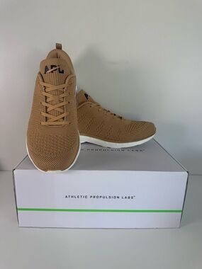 APL TechLoom Knit Sneaker in Tan